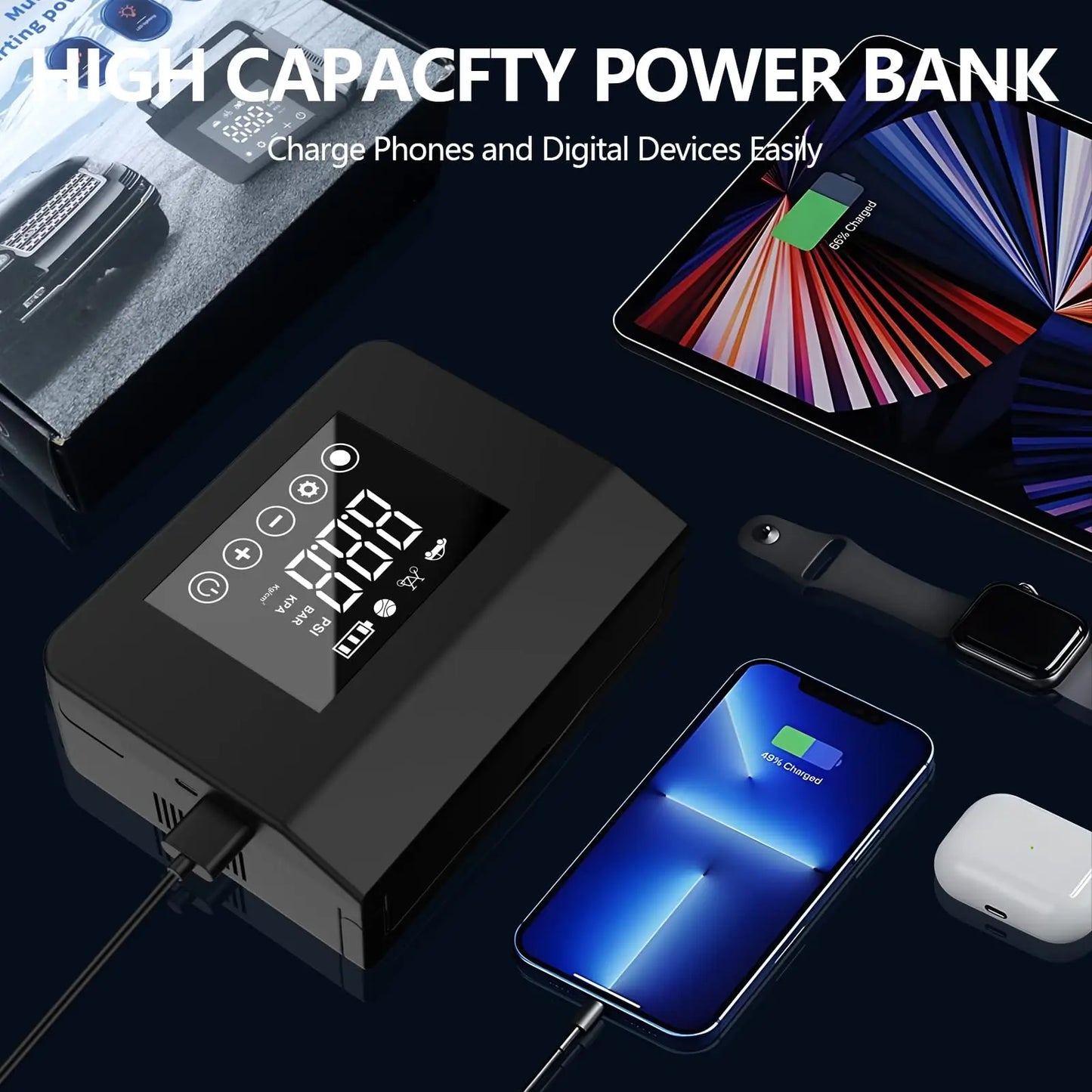 LONLINK Jump Starter Air Compressor