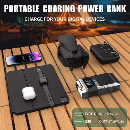 Car Jump Starter with Air Pump 3000A Peak Starter Box 150PSI Digital Tire Inflator Car Battery Jump Starter With Air Compressor